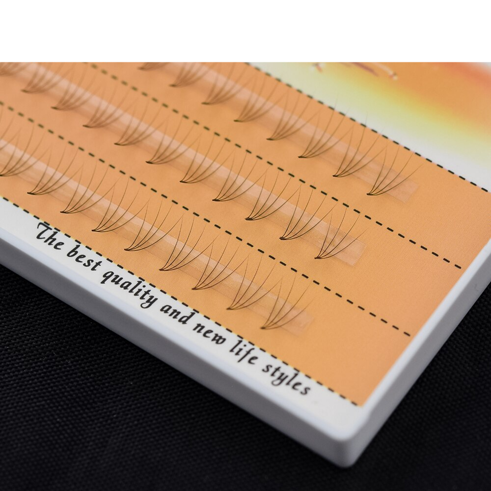 H&L SINCE 1990 3 Lines 3d to 10d Heat Bonded Pre Made Volume fans Faux Mink Premade Russian Volume Eyelash Extension Supplies