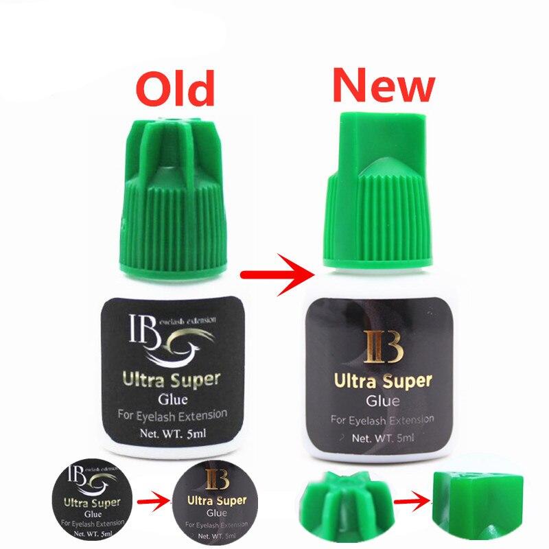 Free Shipping i-beauty 1 bottle IB Ultra super Glue Individual fast drying eyelash extensions glue green cap 5ml/bottle