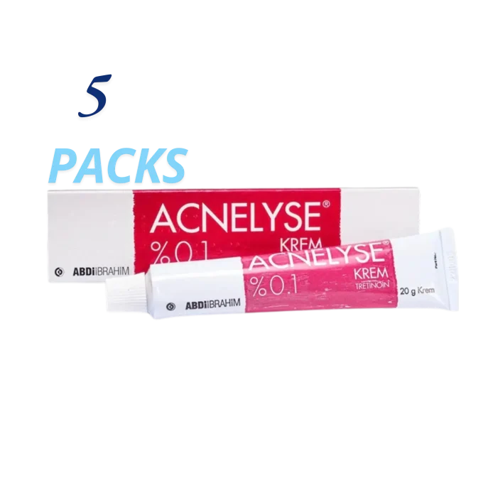 Acnelyse-cream-tretinoin-0.1%-acne-anti-wrinkle-5-packs